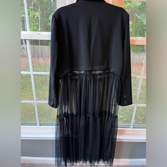 Anthropologie Tulle Mix Duster - Picture 5 of 5